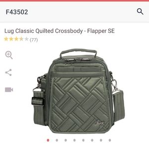 Lug flapper se crossbody/belt bag